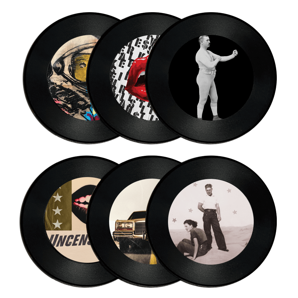 Record Coaster Set